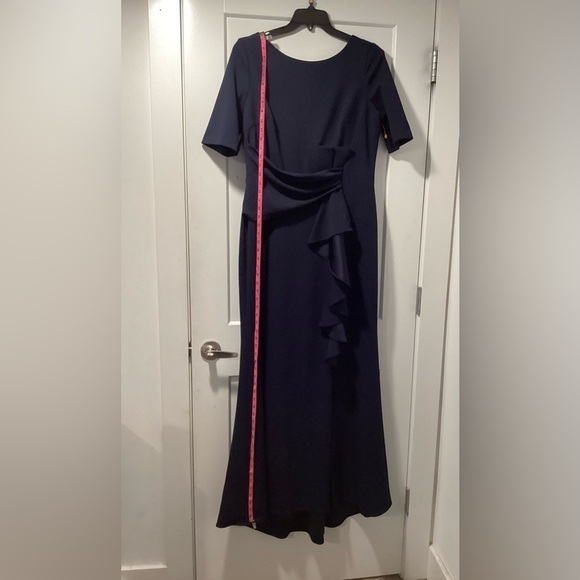 Betsy & Adam‎ Size 14 Ruffled-Front Gown - Picture 4 of 7